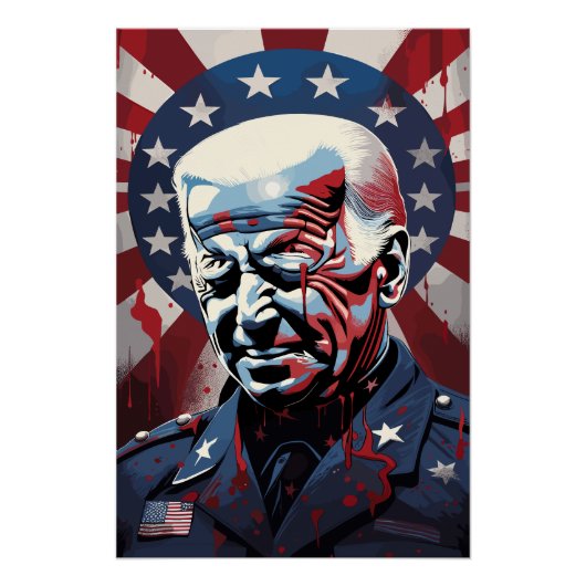 President Joe Biden Perfect Poster (Voorkant)