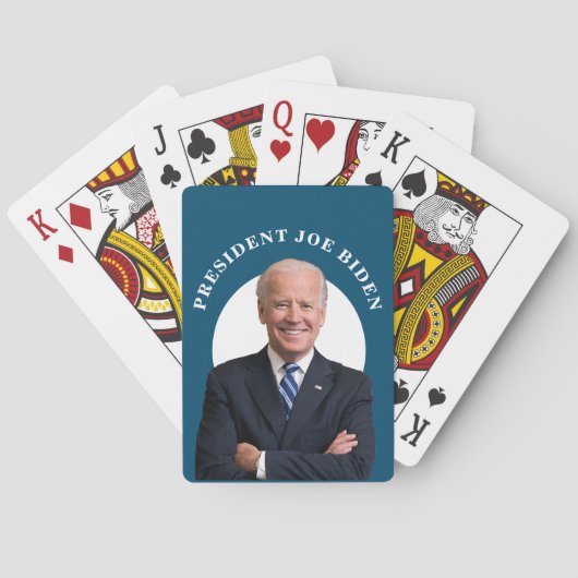 President Joe Biden Pokerkaarten (Achterkant)