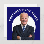 President Joe Biden Portrait (Voorkant / Achterkant)