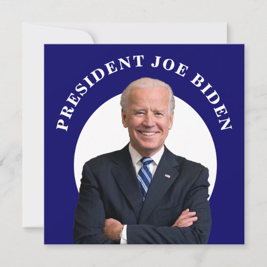 President Joe Biden Portrait (Voorkant)