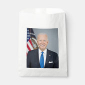 President Joe Biden White House Portrait Favor Bedankzakje (Voorkant)