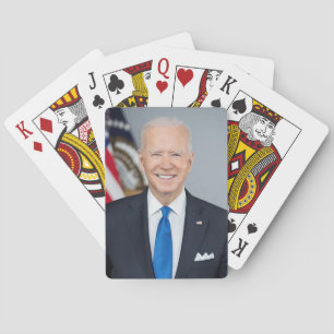 President Joe Biden White House Portret Pokerkaarten