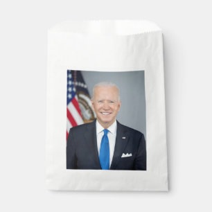 President Joe Biden Witte Huis Portret Favoriet B Bedankzakje