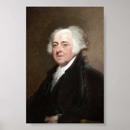 President John Adams Poster (Voorkant)
