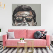 President John F. Kennedy - Canvas (Insitu (Woonkamer))