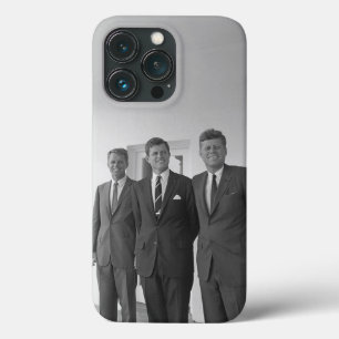 President John Kennedy & Brothers Amerikaanse Came iPhone 13 Pro Hoesje