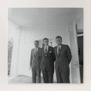President John Kennedy & Brothers Amerikaanse Came Legpuzzel