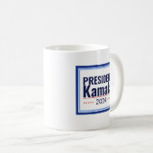 President Kamala 2024 Koffiemok (Voorkant rechts)