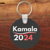 president kamala harris , president harris sleutelhanger (Voorkant)