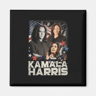 President Kamala Harris We gaan niet terug naar 20 Magneet