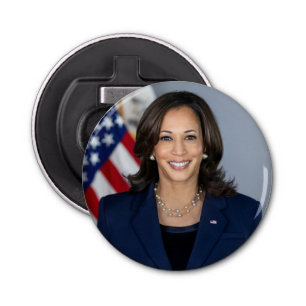 President kandidaat Kamala Harris US 2024 Button Flesopener