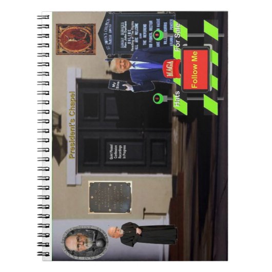 President kapel notitieboek (Voorkant)