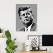 President Kennedy Poster (Thuiskantoor)