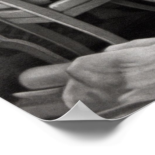 President Lincoln en zijn kabinet Poster (Hoek)