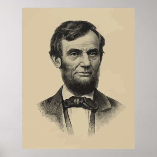 President Lincoln Poster (Voorkant)