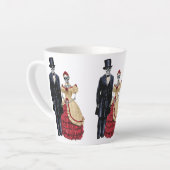 President Lincoln Skeleton, Halloween Skeleton Latte Mok (Linkerhoek)