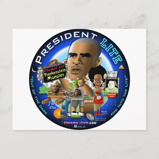 PRESIDENT LITE BRIEFKAART (Voorkant)