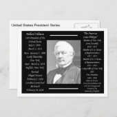 President Millard Fillmore Briefkaart (Voorkant / Achterkant)