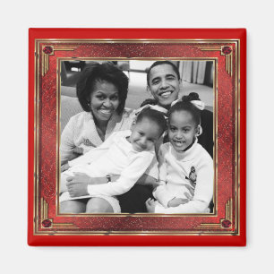 President Obama 1e familie Keepsakes Magnet Magneet