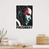 President Obama 2 Poster (Keuken)