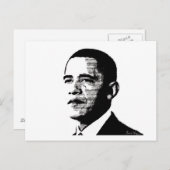 President Obama Briefkaart (Voorkant / Achterkant)