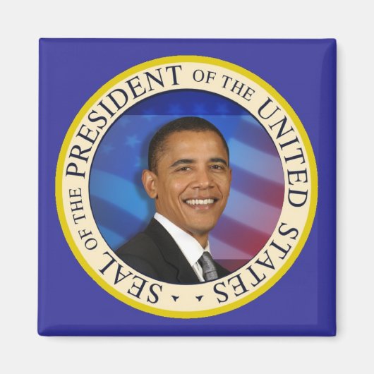 President Obama Collectibles Magnet Magneet (Voorkant)