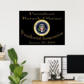 President Obama Herdenking Poster (Thuiskantoor)