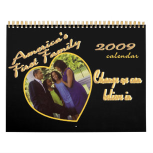 PRESIDENT OBAMA-herdenkingsdag Kalender