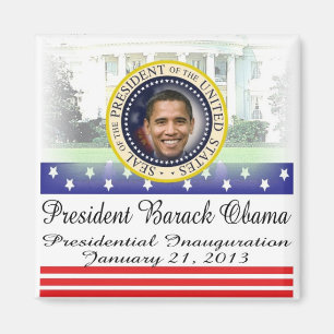 President Obama herverkiezing 2012 Magneet