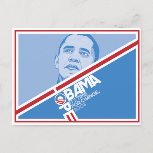 President Obama Hope Briefkaart (Voorkant)