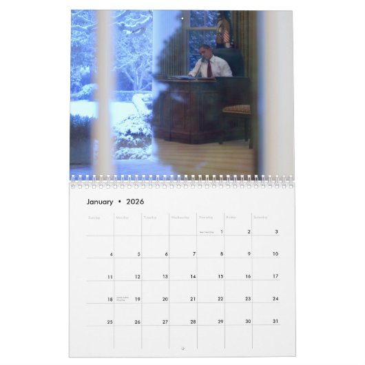 PRESIDENT OBAMA IN HET WITTE HUIS 2011 KALENDER (Jan 2026)