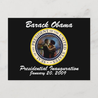 President Obama Inauguratie Briefkaart
