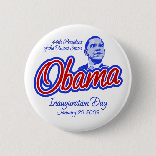 President Obama Inauguration Button (Voorkant)