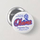 President Obama Inauguration Button (Voorkant /achterkant)