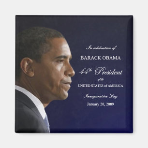 President Obama Inauguration Celebration Magnet Magneet