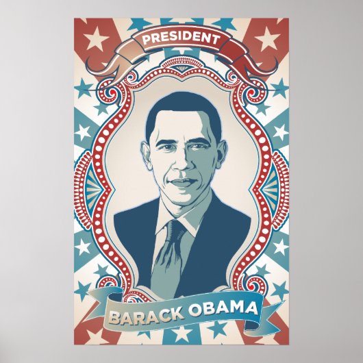 President Obama Inauguration Celebration Poster (Voorkant)