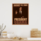 President Obama Inauguration Poster (Keuken)