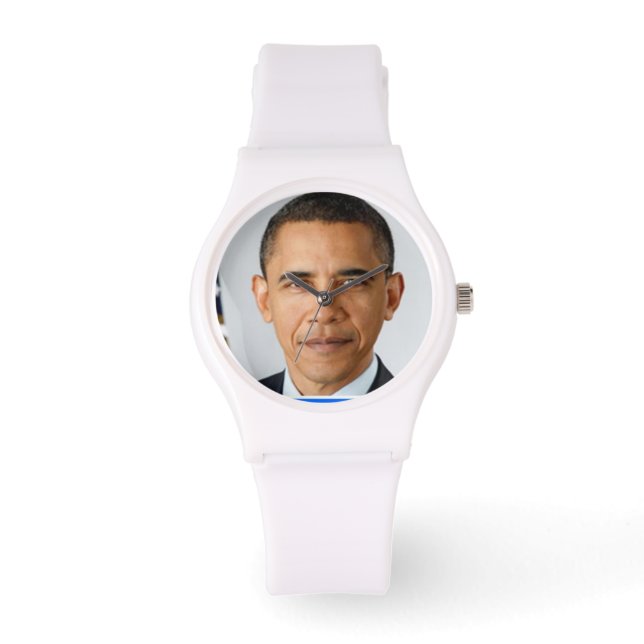 President Obama kijkt toe Horloge (Voorkant)