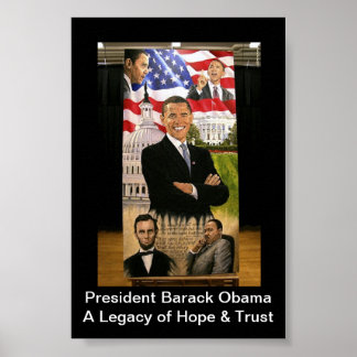 President Obama Lagacy of Hope Poster