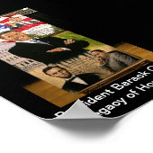 President Obama Lagacy of Hope Poster (Hoek)