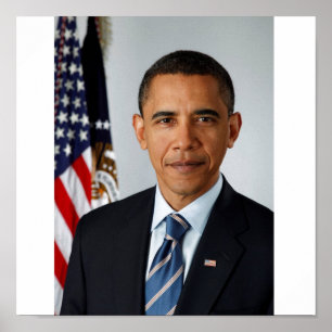 President Obama, officieel portret Poster