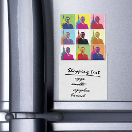 President Obama Pop Art Magneet