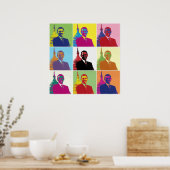 President Obama Pop Art Poster (Keuken)
