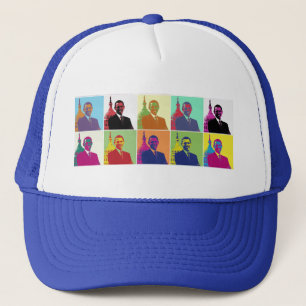 President Obama Pop Art Trucker Pet