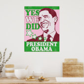  President Obama Poster (Keuken)