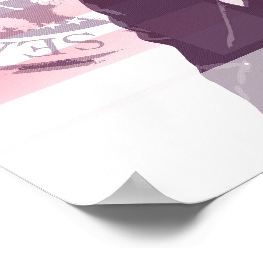 Président Obama - Poster - modèle (Coin)