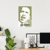 Président Obama - Poster - modèle (Bureau à domicile)