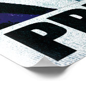 Président Obama Poster vintage (Coin)