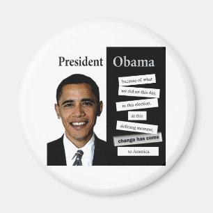 President Obama-prijsopgave Magneet