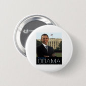 President Obama Ronde Button 5,7 Cm (Voorkant /achterkant)